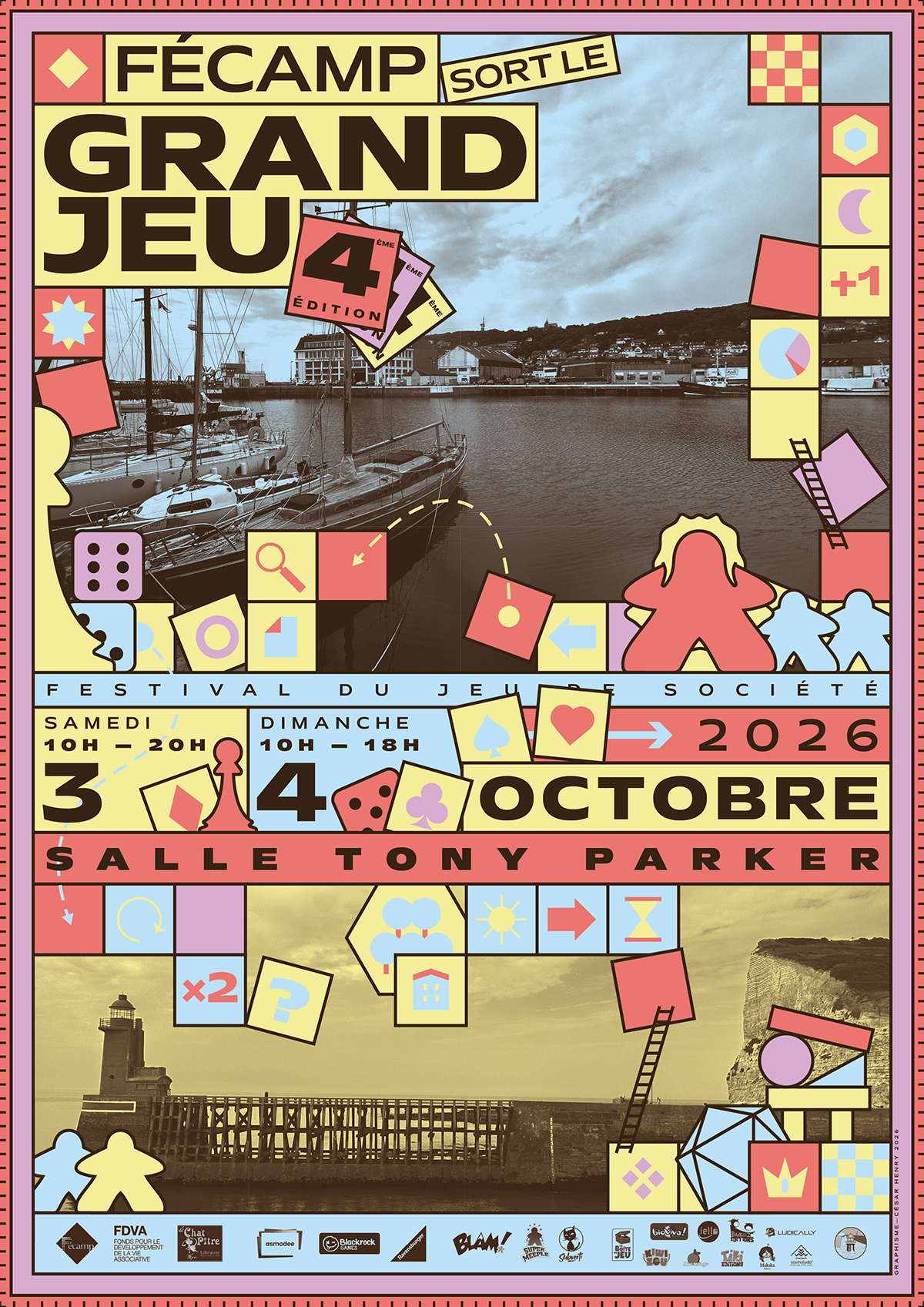 Affiche Fécamp sort le grand jeu 2026